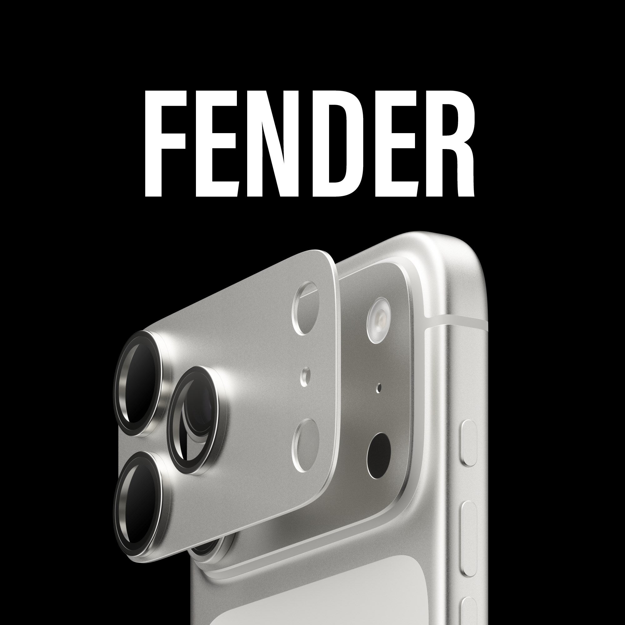 PanzerGlass® Fender Camera Protector Silver iPhone 17 Pro Max